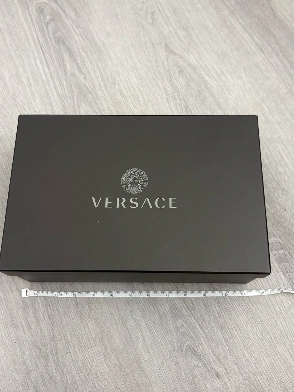 Versace Black Box with Silver Logo